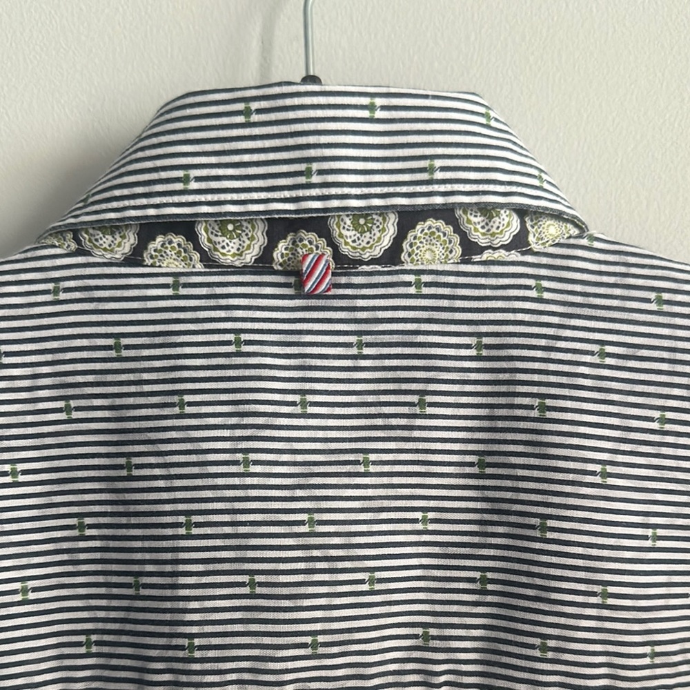 John Lennon Classic Striped Men's Shirt Size L LIKE NEW - Picture 6 of 13